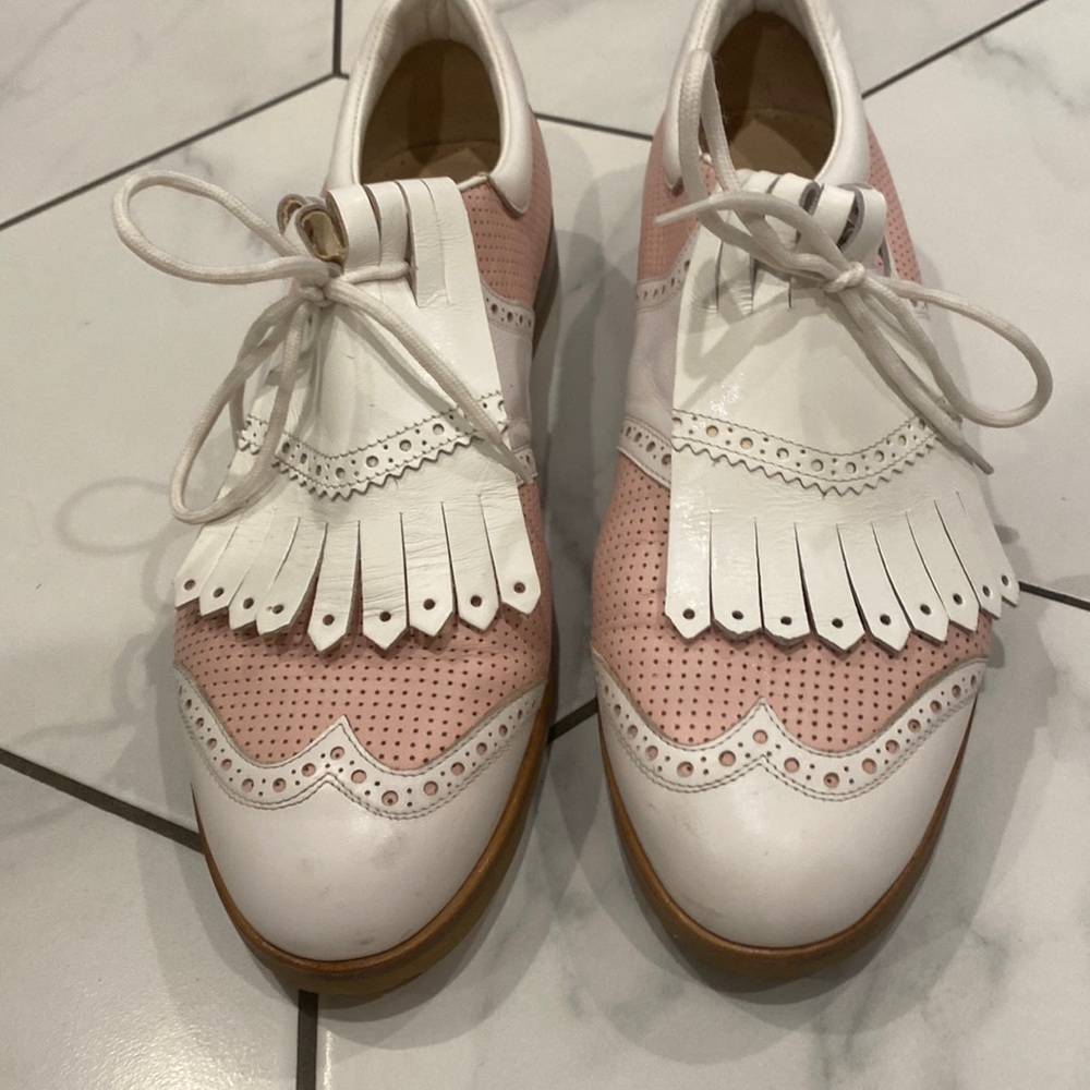Custom Walter Genuin golf shoes